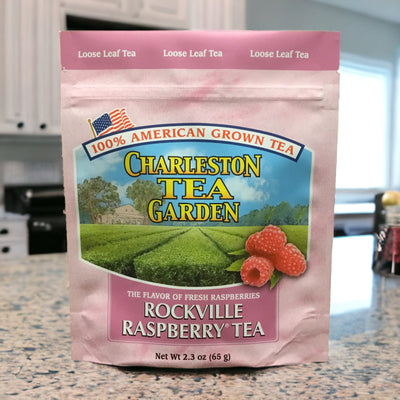 Rockville Raspberry Tea Pouches from the Charleston Tea Garden