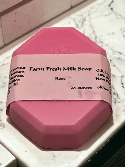 Rose Farm Fresh Milk Soap