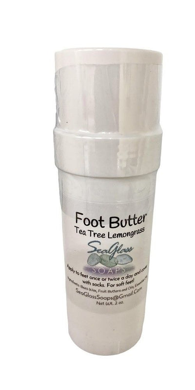 Foot Butter comes in an easy glide on applicator. Made in America.
