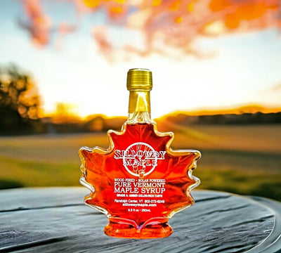 This Pure Vermont Maple Syrup is expertly produced by a family-owned and operated business since 1946.