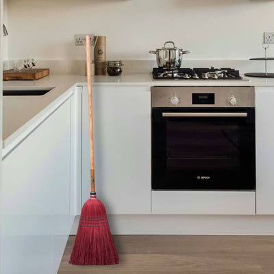 Harvest Array is your go to online shop for Stoltzfus Amish-handmade Medium Natural Brooms. We have a variety of colors like this Red broom. 