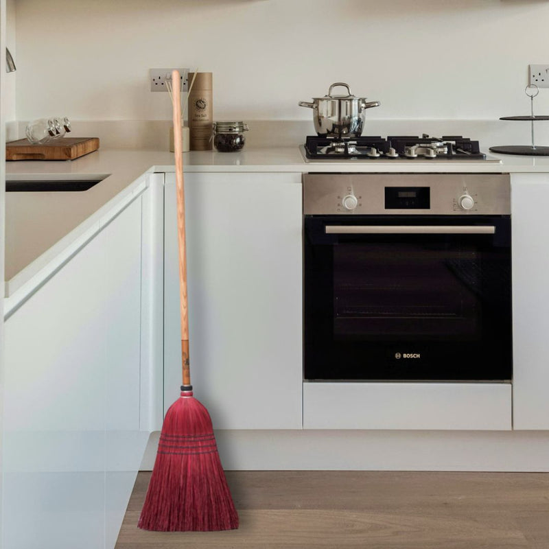 Harvest Array is your go to online shop for Stoltzfus Amish-handmade Medium Natural Brooms. We have a variety of colors like this Red broom. 