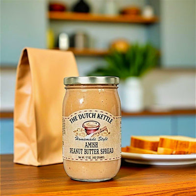 Dutch Kettle Homemade Style Amish Peanut Butter Spread for online purchase at Harvest Array.