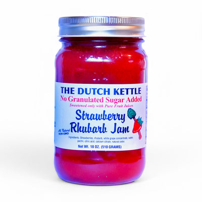 No Sugar Added Strawberry Rhubarb comes in an 18 oz. Jar from Harvest Array, where heritage is delivered straight to your door!