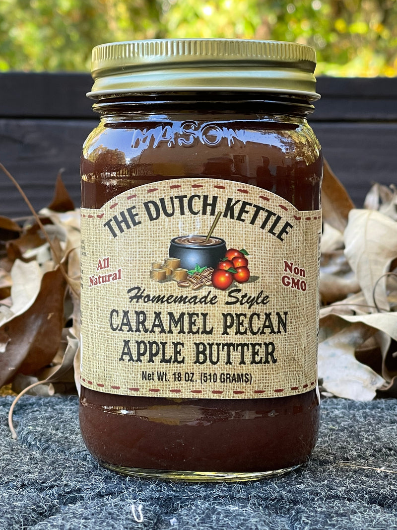 The Dutch Kettle Homemade Style Caramel Pecan Apple Butter