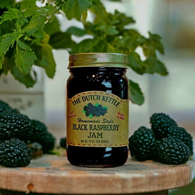 The Dutch Kettle Homemade Style Black Raspberry Jam