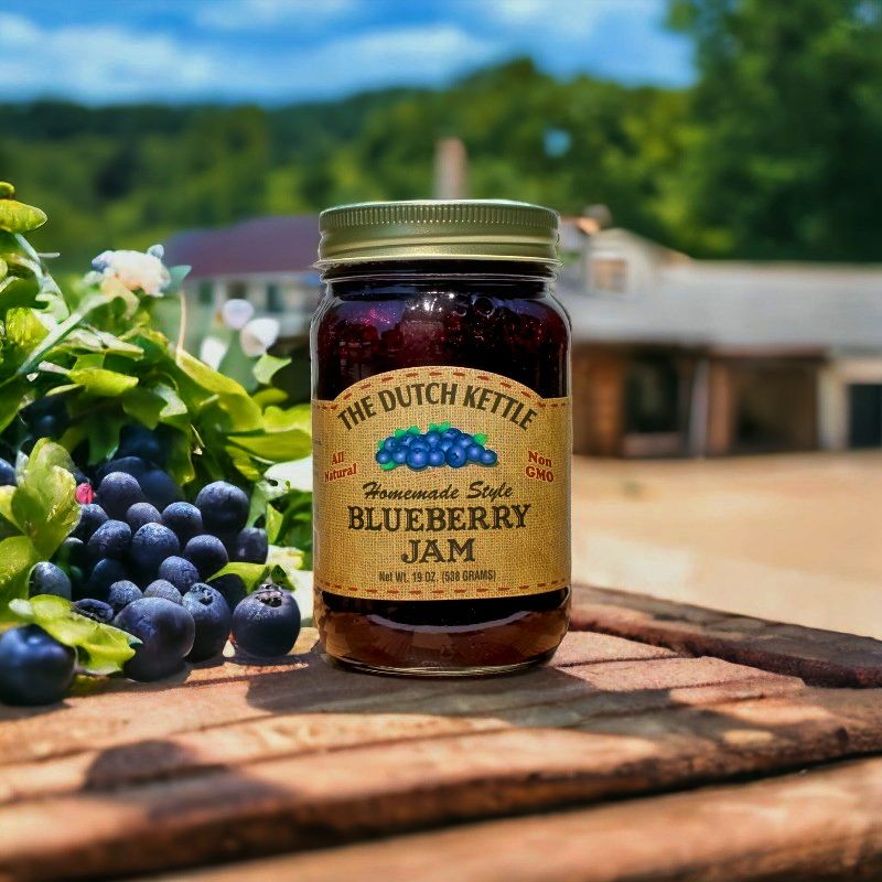 The Dutch Kettle Blueberry Jam for Harvest Array