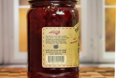 The Dutch Kettle Homemade Style Cherry Jam - Ingredients