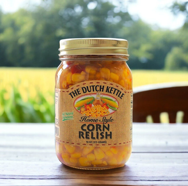 Dutch Kettle Home Style Corn Relish available at Harvest Array
