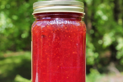 The Dutch Kettle Homestyle Strawberry Jam Jar