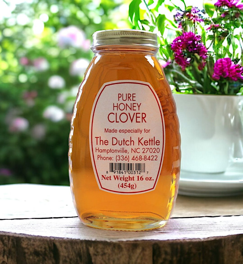 The Dutch Kettle Pure Clover Honey can now be found at Harvest Array&