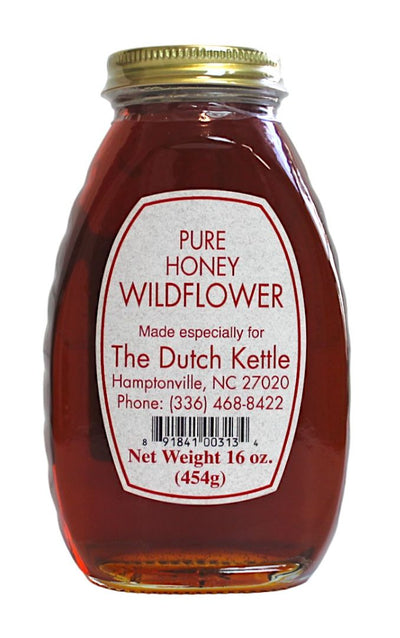 Shop Harvest Array for Wildflower Pure Honey from the Dutch Kettle.  16 oz. Jar