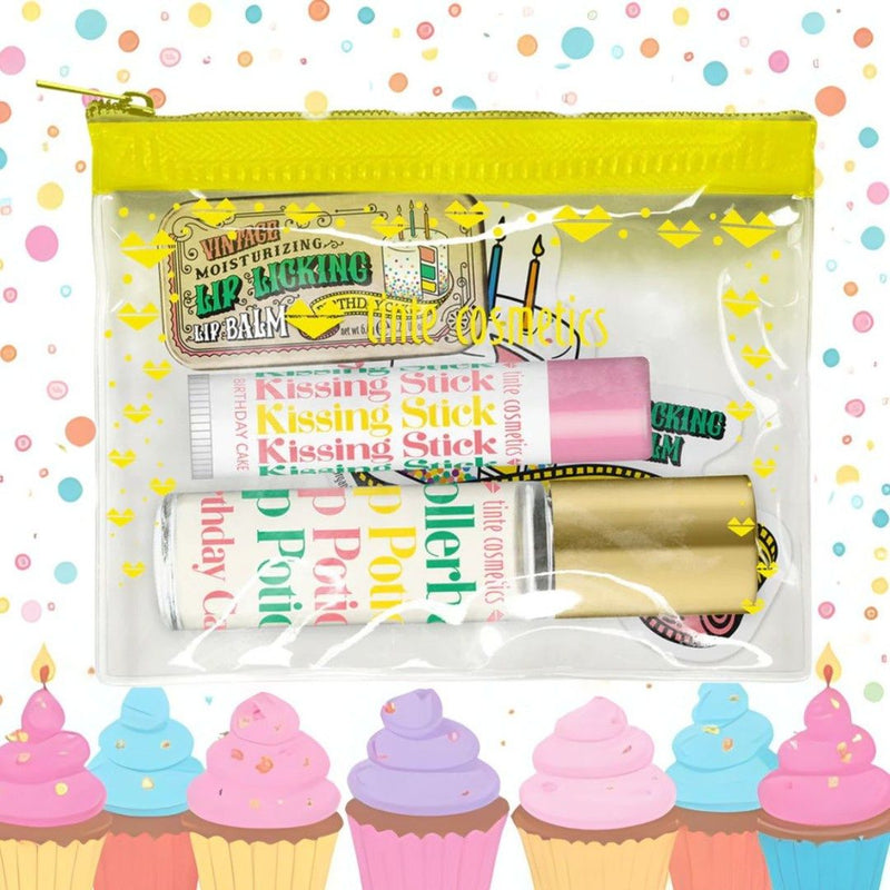 Tinte Birthday Cake Trio Kit Gift Bag.  Give the gift of nostalgia from Harvest Array 