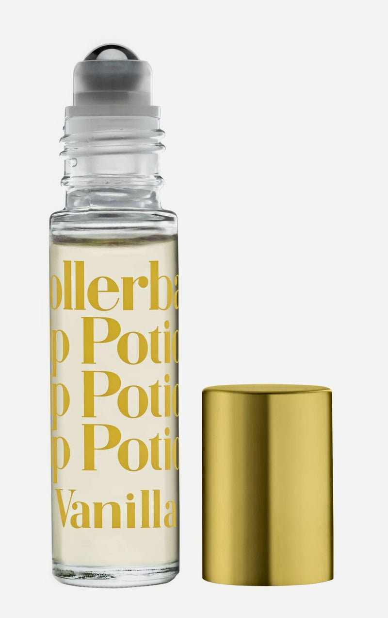Vanilla Flavored Rollarball Lip Potion - Vintage, Organic Lip Gloss for Harvest Array