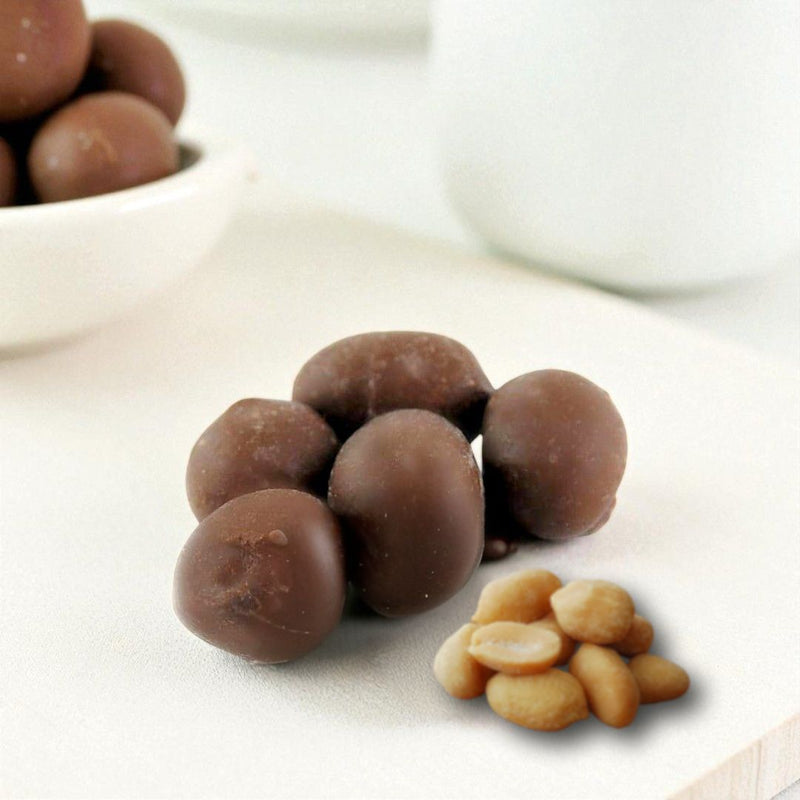 Chocolate Double Dipped Peanuts  are a perfect snack for chocolate and peanut fans. Order today from Harvest Array.