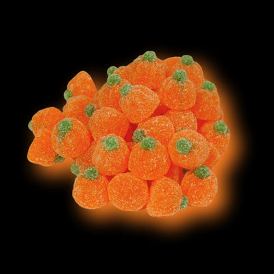 Harvest Array's Sweet Jell Pumpkin Candies are perfect for decorating fall cookies and desserts.