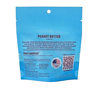 Back of the 1.5 oz. package with information.