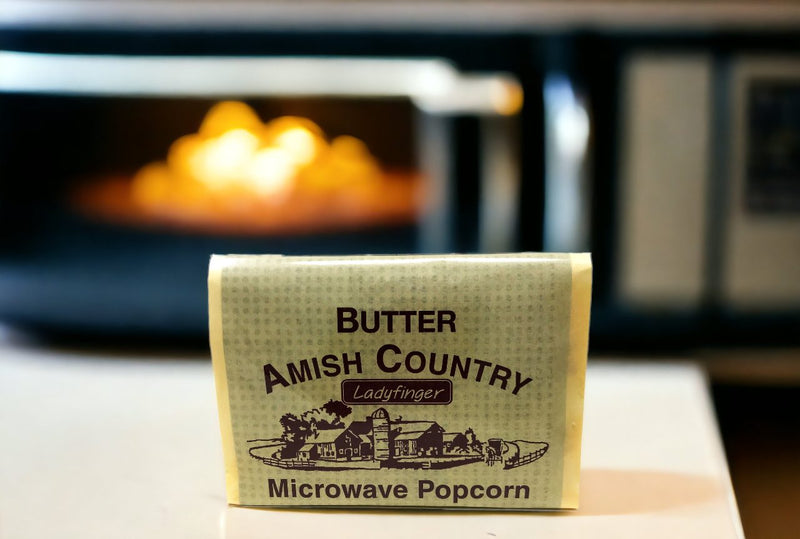 Butter Flavored Amish Country Microwave Hulless Popcorn