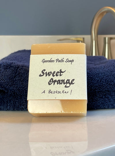 Sweet Orange Herbal Lye Soaps