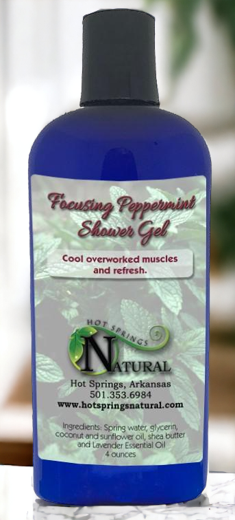 Focusing Peppermint Shower Gel