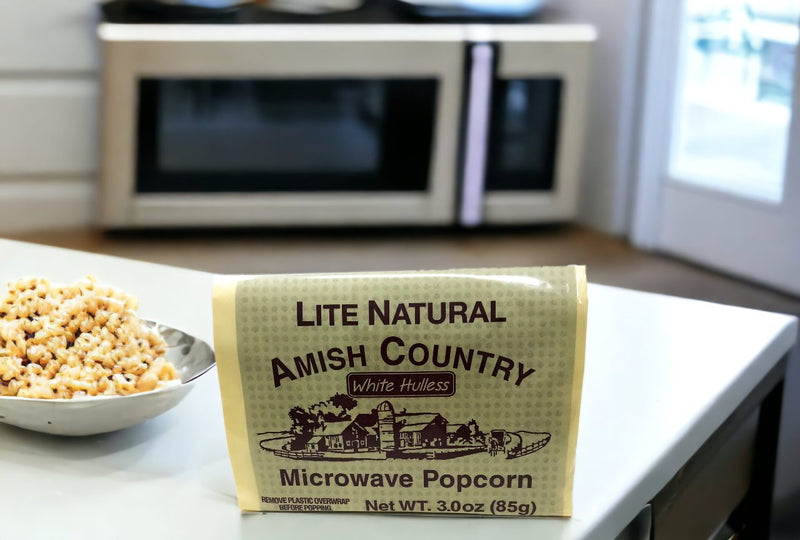 Lite Natural Amish Country Microwave Hulless Popcorn