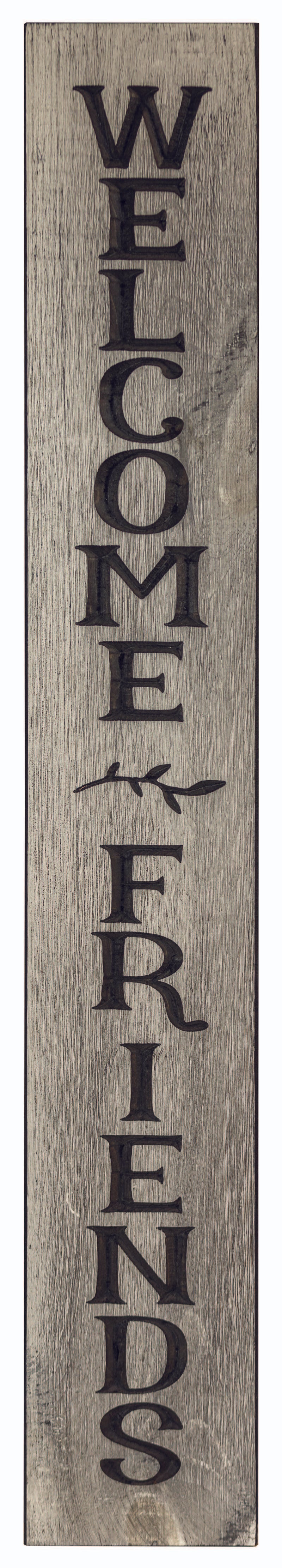 Vertical Wooden Signs - 36" X 5 1/2"