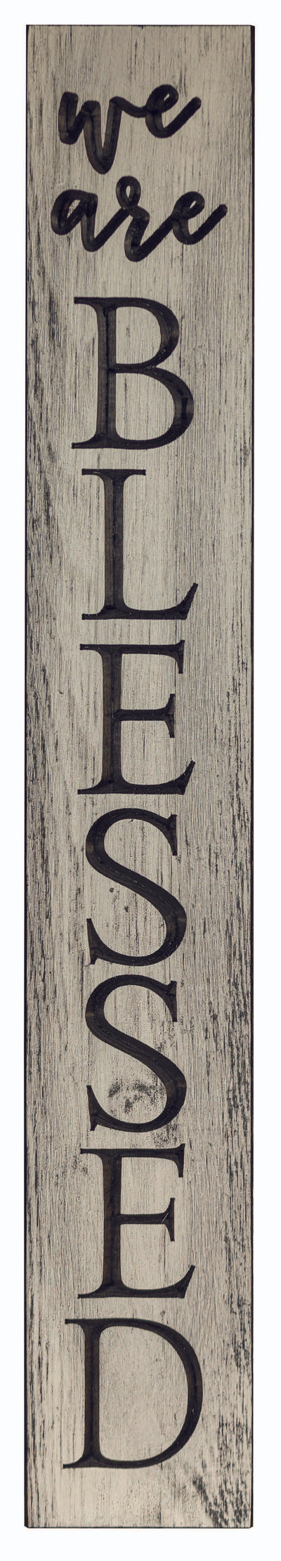 Vertical Wooden Signs - 36" X 5 1/2"