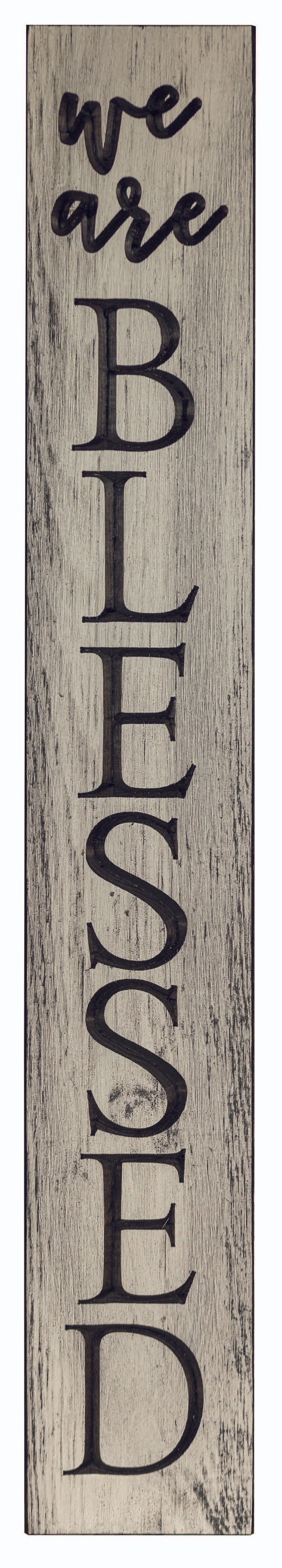 Vertical Wooden Signs - 36" X 5 1/2"