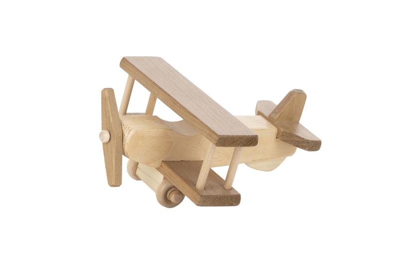 Harvest & Maple Small Wooden Airplane Toy