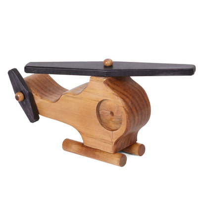 Shop now for a wooden toy helicopter that will spark your child's imagination. Handcrafted by Amish artisans with vibrant colors and intricate details.