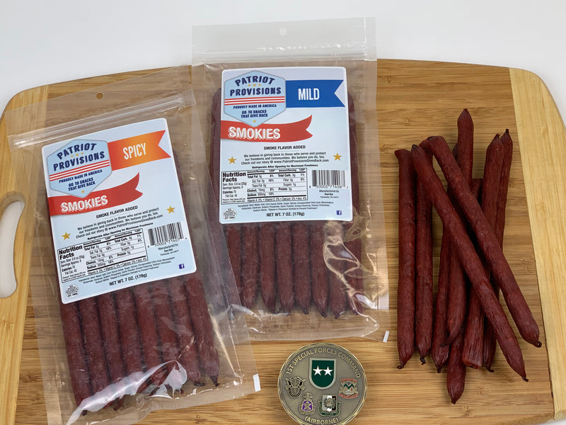 Patriot Provisions Beef Stick Smokies