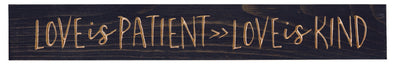 Wooden Wall Signs - 24" X 3.5"