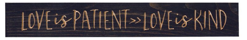 Wooden Wall Signs - 24" X 3.5"