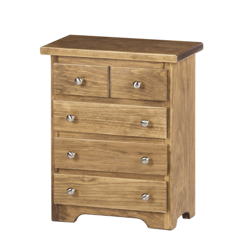 Doll Furniture - Harvest Wooden Chest of Drawers 