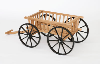 Amish Made Cedar Pumpkin Wagons