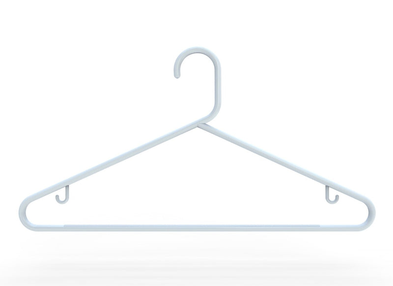 30 Pack Plastic Clothes Hangers