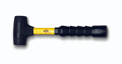 Dead Blow Hammer Standard Power-Drive w/13.75" Super Grip Fiberglass Handle - Nupla (10025) - 2 lbs
