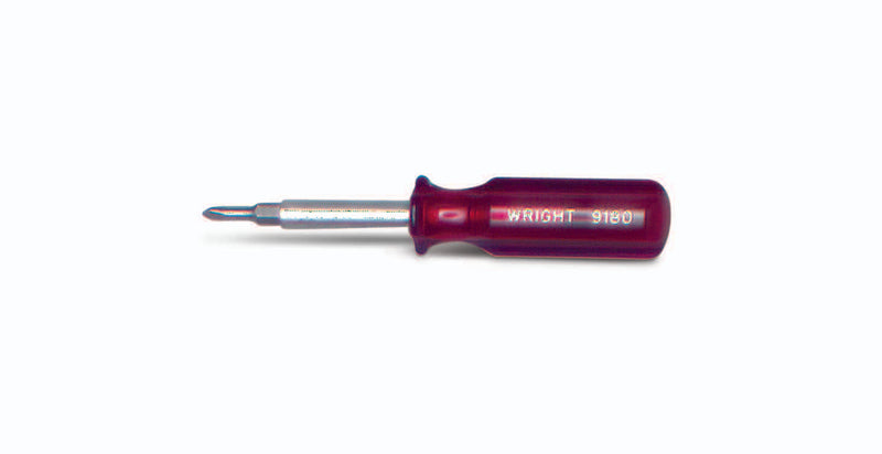 4-in-1 Screwdriver 3-1/2" Blade Length - 3/16", 5/16", 