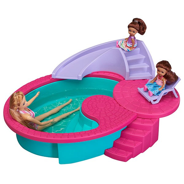 Your entire doll family will enjoy this pool.