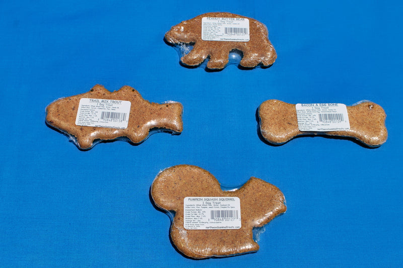 All Natural Shaped Dog Cookies in Various Flavors from Harvest Array