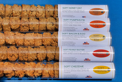 All Natural Tiny Treats for Dogs are all made in the USA - From Harvest Array