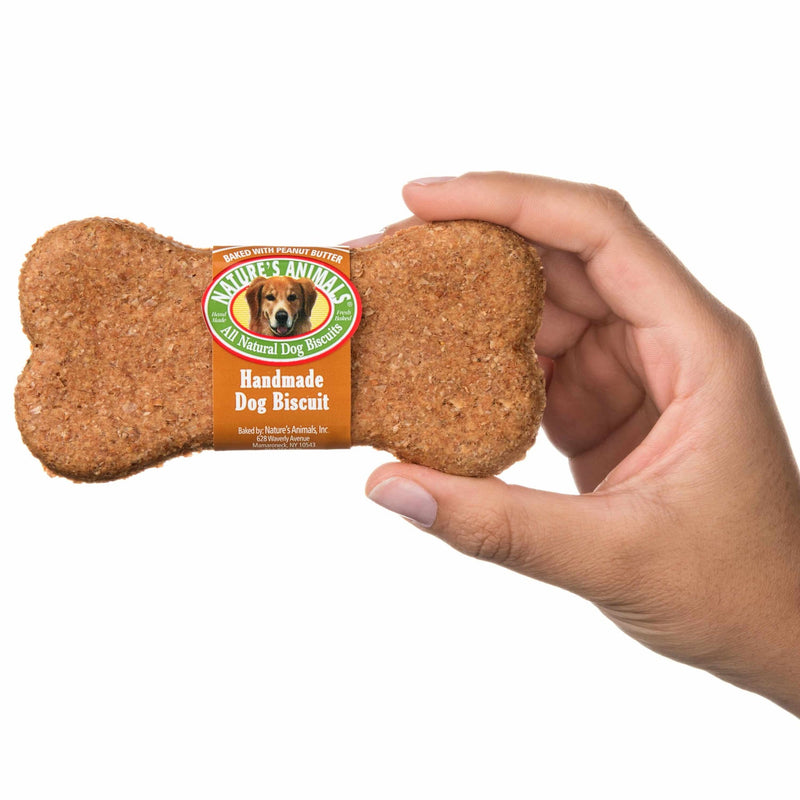Naturals Animals Handmade Dog Biscuit with Peanut Butter Flavor From Harvest Array