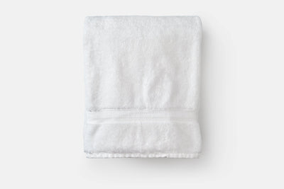 These white Bath Towels go with any style bathroom.