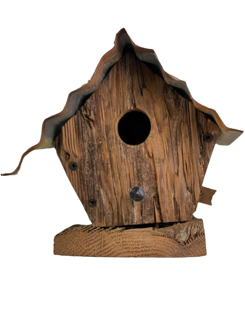 Wren Cottage Bird Houses In Brown from Harvest Array