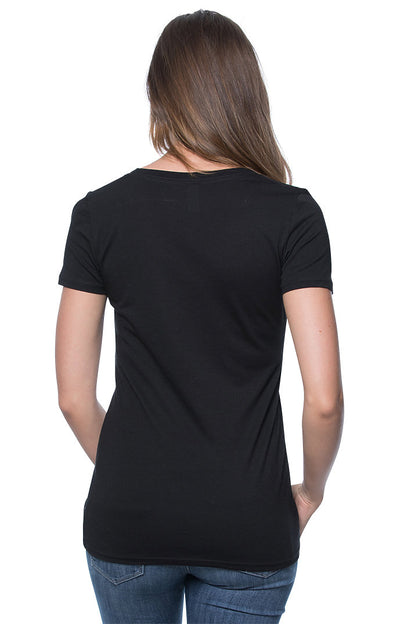 Women's 50/50 Blend V-Neck T Shirts