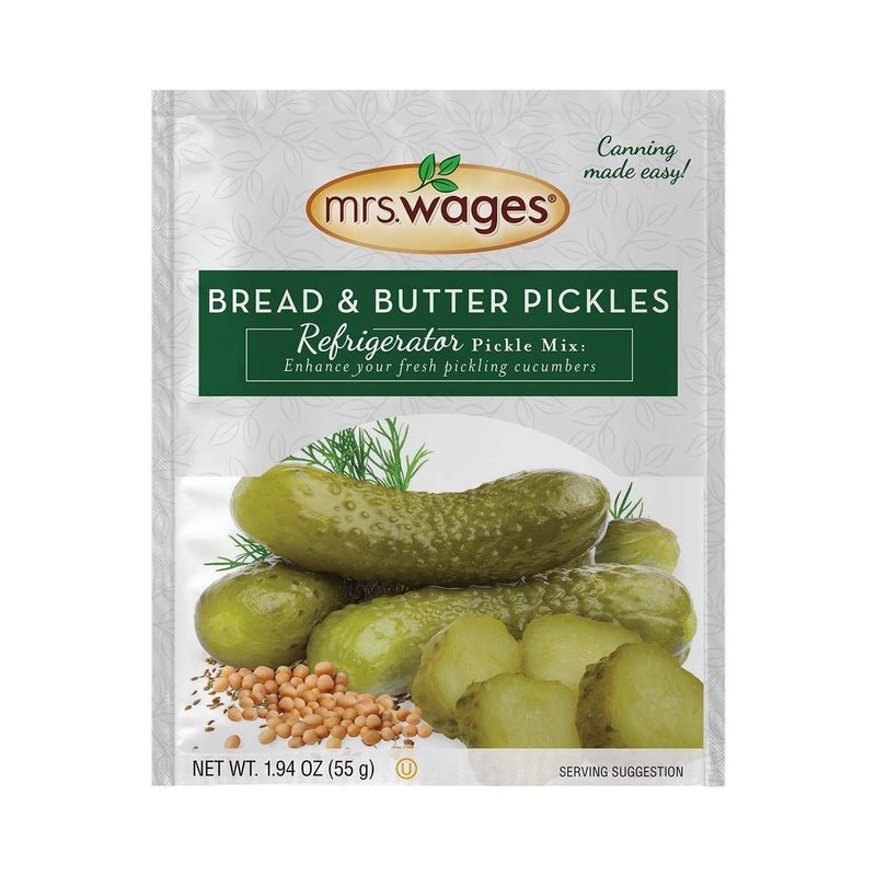 Mrs. Wages Refrigerator Mix Bread and Butter Pickles