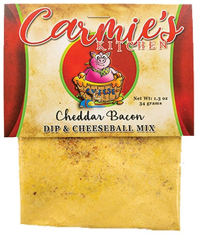Cheddar Bacon Dip and Cheeseball Mix