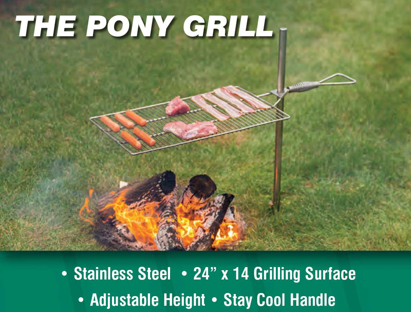Outdoor Pony Grill Campfire Grill From Harvest Array