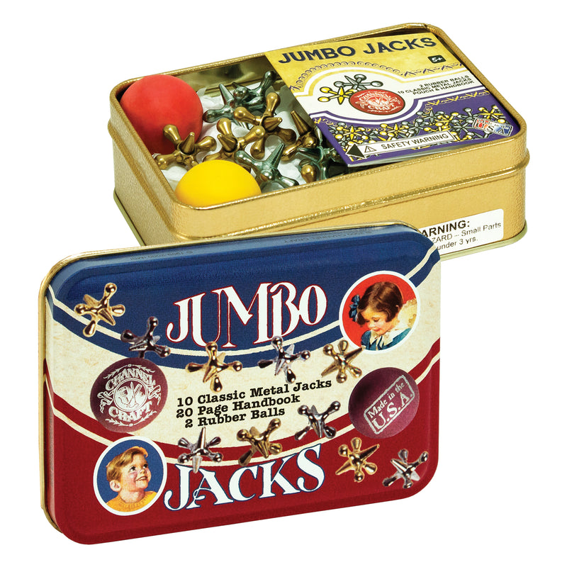 Classic Toy Tin Games - Jumbo Jacks