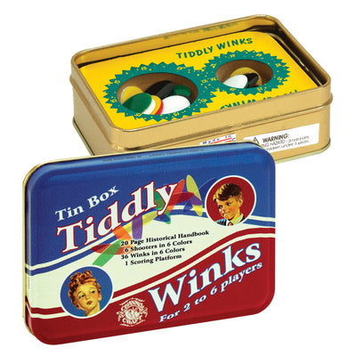Classic Toy Tin Games - Tiddly Winks